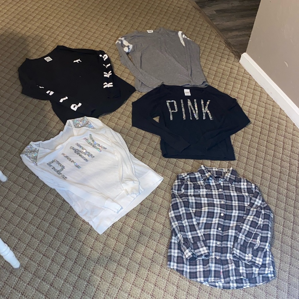 PINK long sleeve bundle